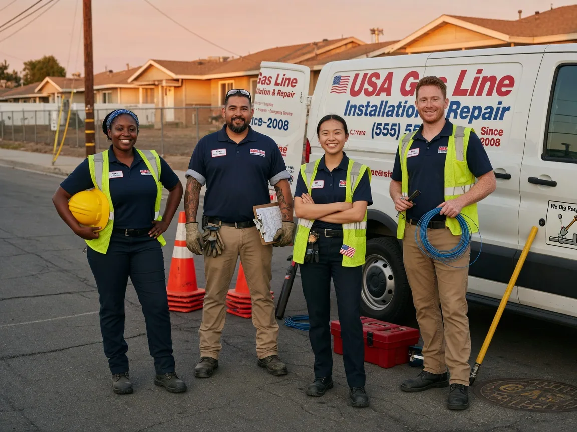 Gas Line Installation company in Littlerock, CA